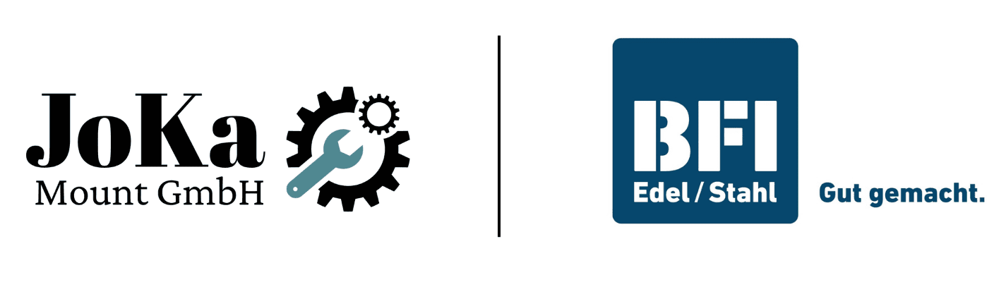 Logos von JoKa Mount und BFI Stahlbausysteme